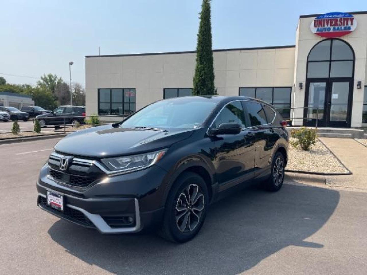 2020 Crystal Black Pearl Honda CR-V EX AWD (2HKRW2H54LH) with an 1.5L L4 16V DOHC TURBO engine, Continuously Variable Transmission transmission, located at 3301 W Hwy 13, Burnsville, MN, 55337, (952) 460-3200, 44.775333, -93.320808 - Photo#7