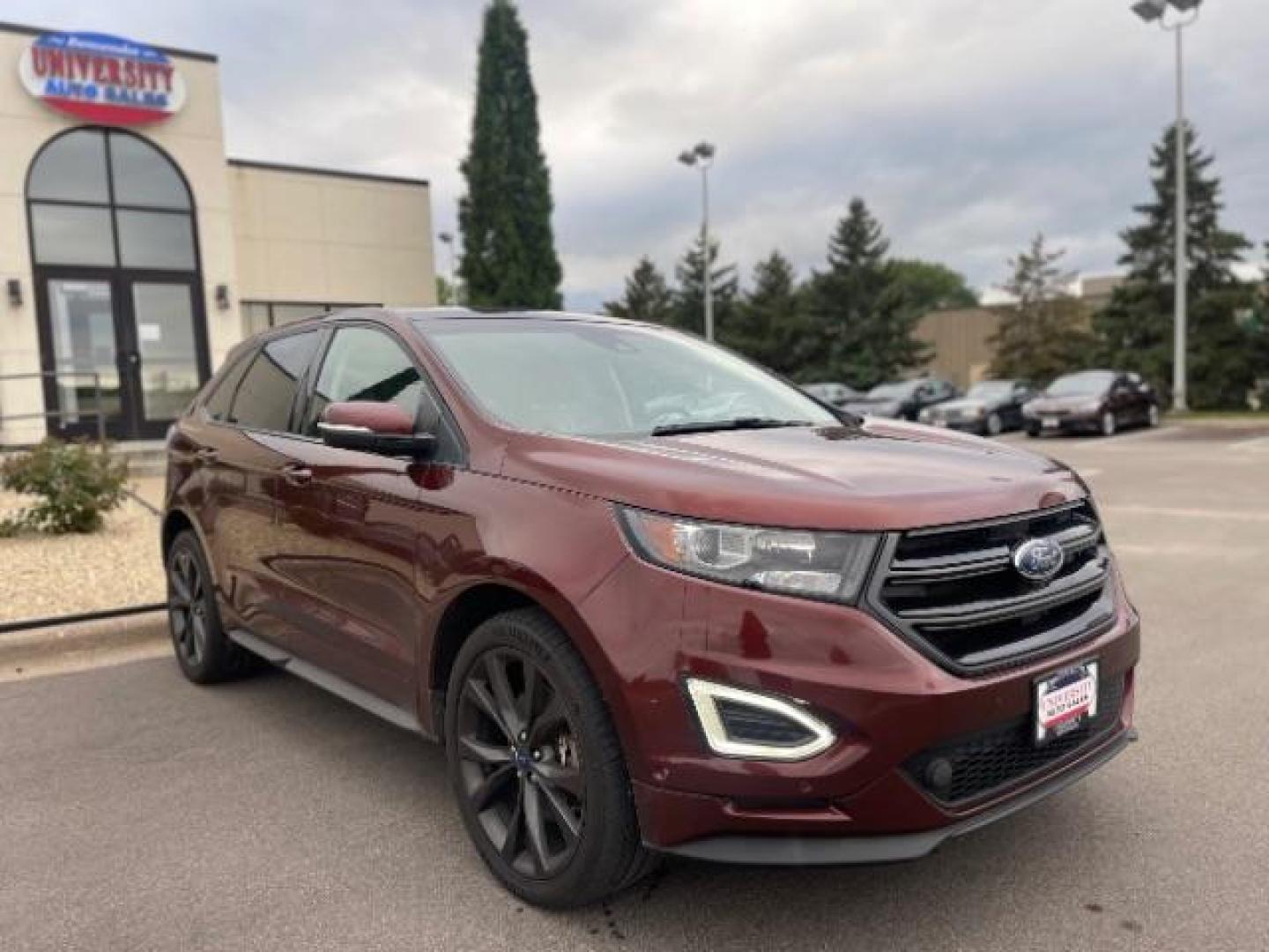 2015 Bronze Fire Metallic Tinted Clearcoat Ford Edge Sport AWD (2FMTK4AP9FB) with an 2.7L V6 DOCH 24V engine, 6-Speed Automatic transmission, located at 3301 W Hwy 13, Burnsville, MN, 55337, (952) 460-3200, 44.775333, -93.320808 - Photo#0