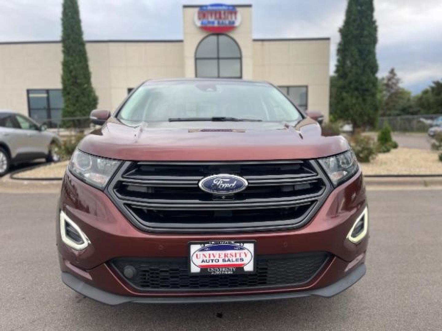 2015 Bronze Fire Metallic Tinted Clearcoat Ford Edge Sport AWD (2FMTK4AP9FB) with an 2.7L V6 DOCH 24V engine, 6-Speed Automatic transmission, located at 3301 W Hwy 13, Burnsville, MN, 55337, (952) 460-3200, 44.775333, -93.320808 - Photo#1