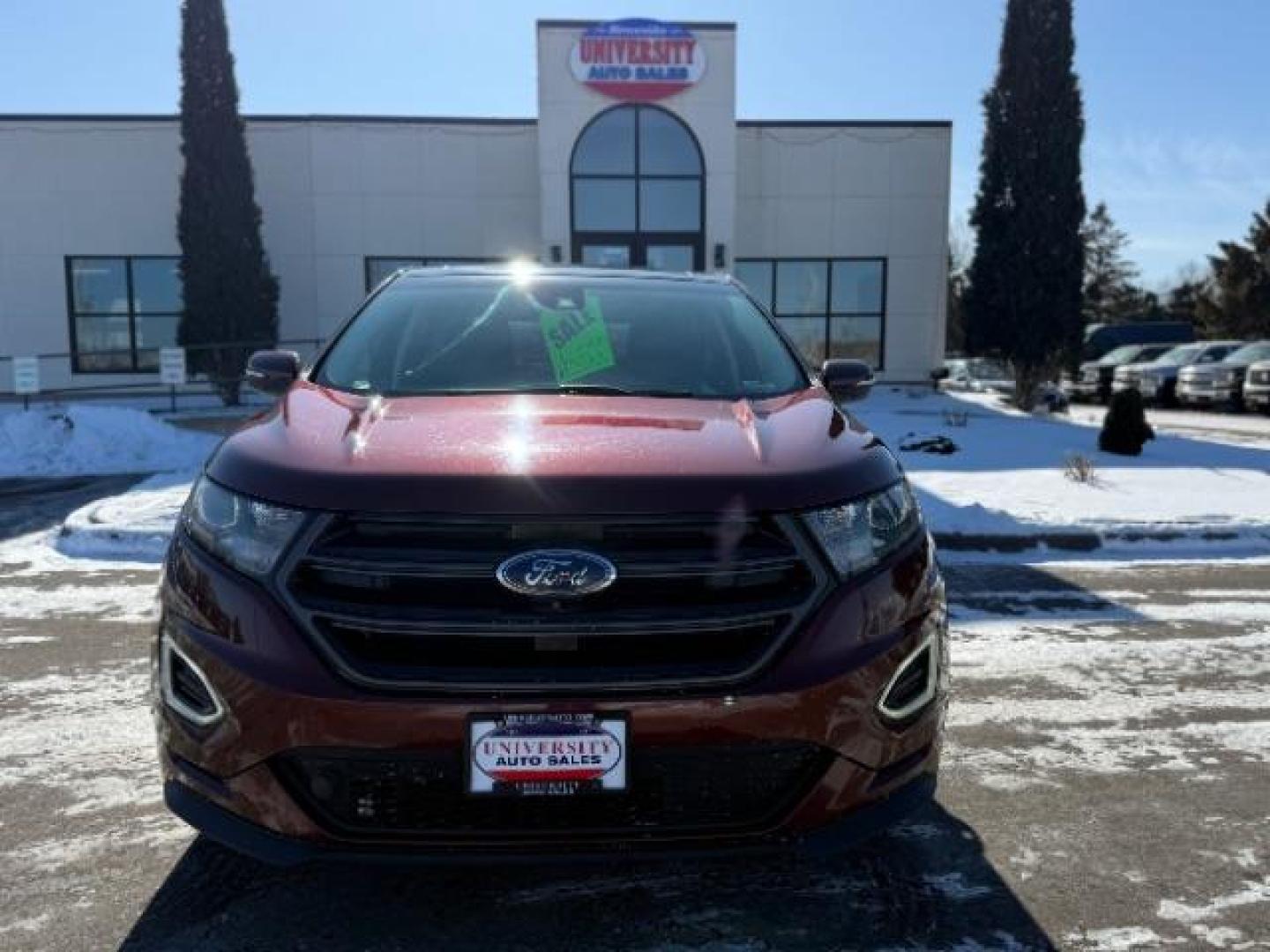 2015 Bronze Fire Metallic Ford Edge Sport AWD (2FMTK4AP9FB) with an 2.7L V6 DOCH 24V engine, 6-Speed Automatic transmission, located at 3301 W Hwy 13, Burnsville, MN, 55337, (952) 460-3200, 44.775333, -93.320808 - Photo#1