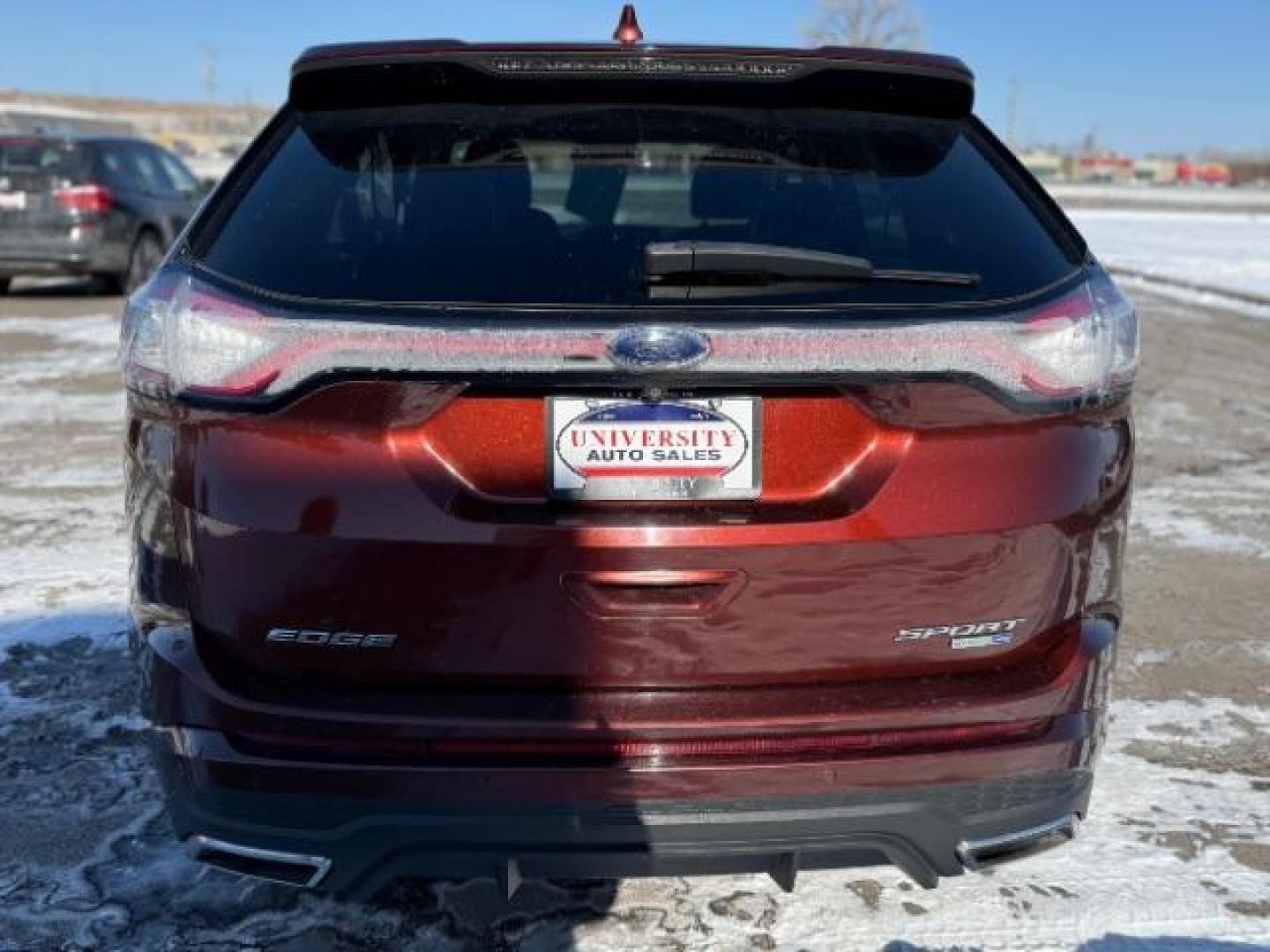 2015 Bronze Fire Metallic Ford Edge Sport AWD (2FMTK4AP9FB) with an 2.7L V6 DOCH 24V engine, 6-Speed Automatic transmission, located at 3301 W Hwy 13, Burnsville, MN, 55337, (952) 460-3200, 44.775333, -93.320808 - Photo#2