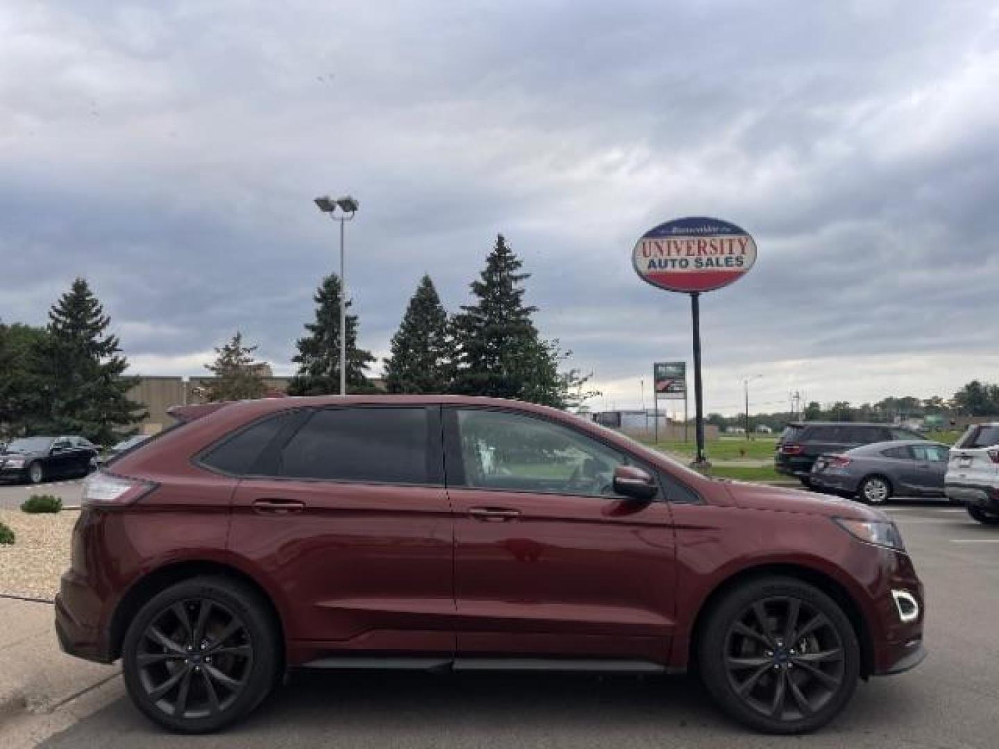 2015 Bronze Fire Metallic Tinted Clearcoat Ford Edge Sport AWD (2FMTK4AP9FB) with an 2.7L V6 DOCH 24V engine, 6-Speed Automatic transmission, located at 3301 W Hwy 13, Burnsville, MN, 55337, (952) 460-3200, 44.775333, -93.320808 - Photo#6