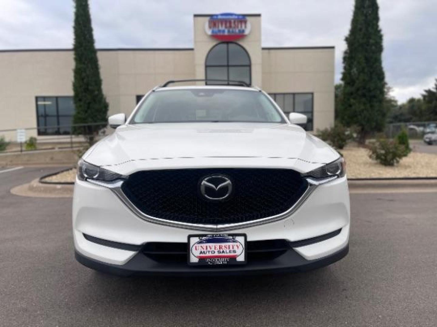 2019 Snowflake White Pearl Mica Mazda CX-5 Touring AWD (JM3KFBCM1K1) with an 2.5L L4 DOHC 16V engine, 6-Speed Automatic transmission, located at 745 S Robert St, St. Paul, MN, 55107, (651) 222-2991, 44.923389, -93.081215 - Photo#1