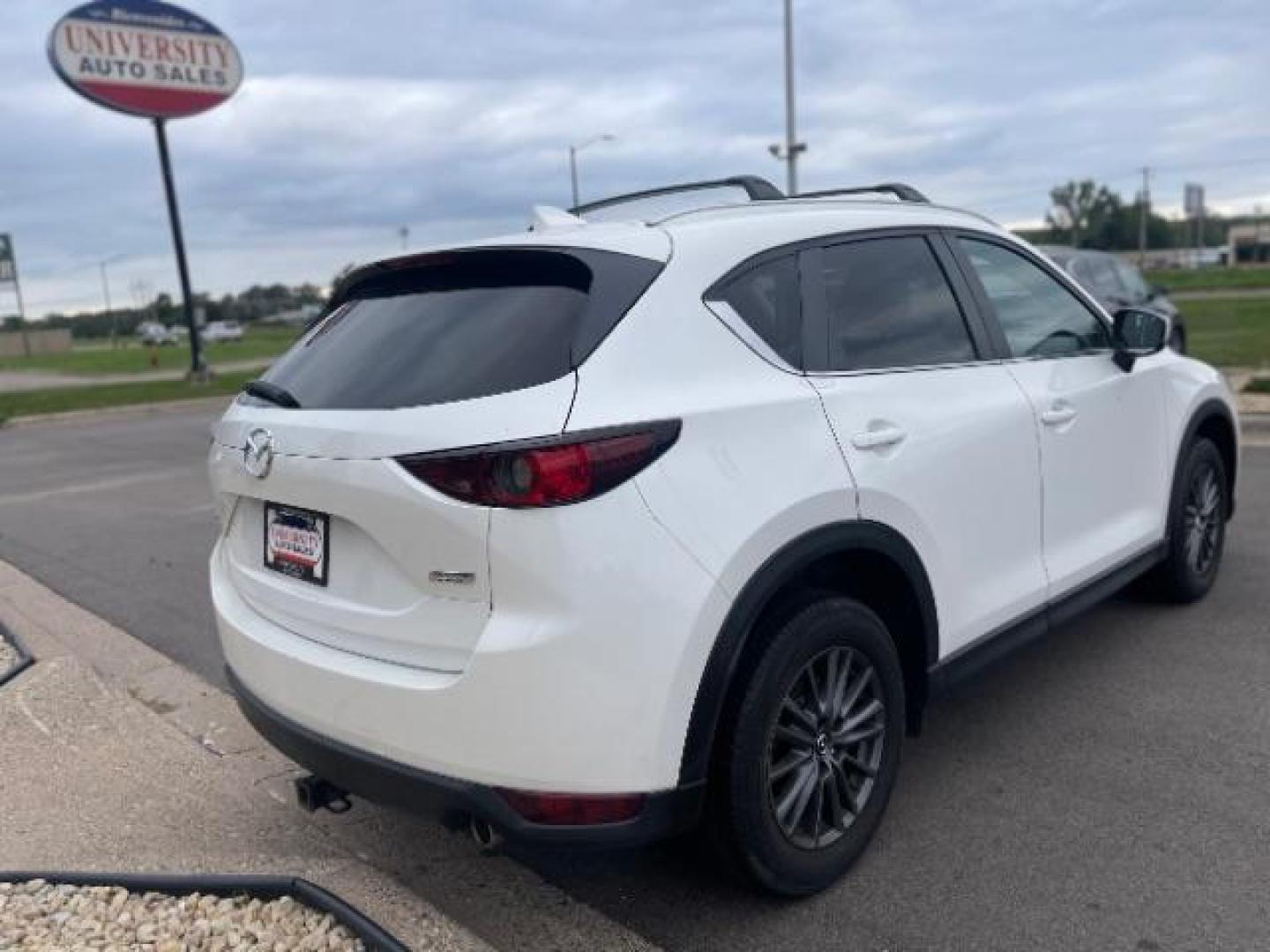 2019 Snowflake White Pearl Mica Mazda CX-5 Touring AWD (JM3KFBCM1K1) with an 2.5L L4 DOHC 16V engine, 6-Speed Automatic transmission, located at 745 S Robert St, St. Paul, MN, 55107, (651) 222-2991, 44.923389, -93.081215 - Photo#8