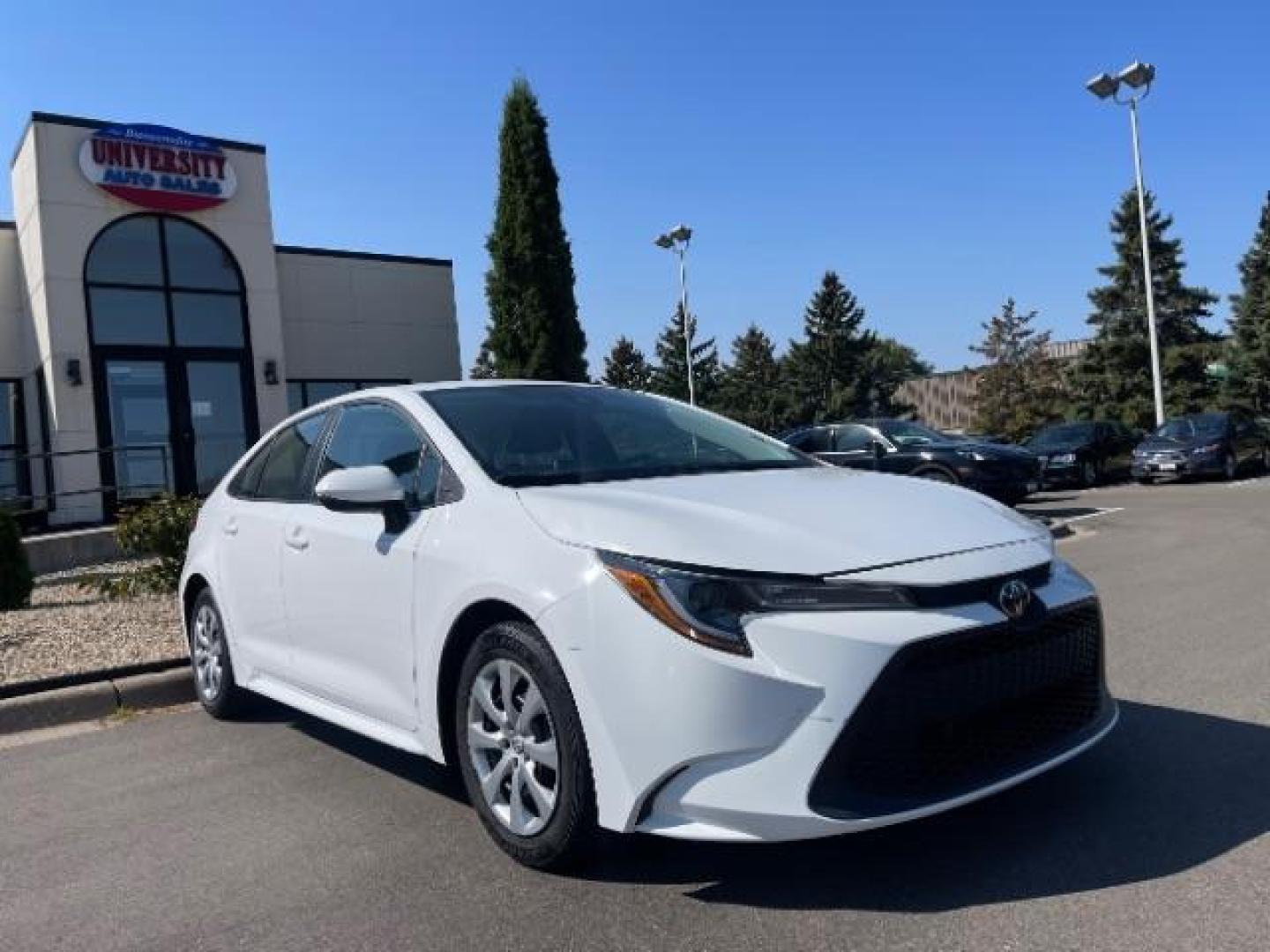 2021 Toyota Corolla LE (5YFEPMAE2MP) with an 1.8L L4 DOHC 16V engine, Continuously Variable Transmission transmission, located at 745 S Robert St, St. Paul, MN, 55107, (651) 222-2991, 44.923389, -93.081215 - Photo#0