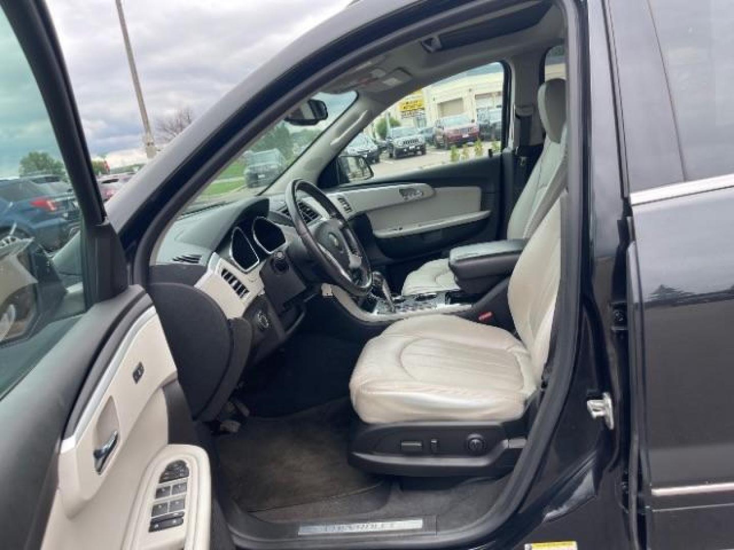 2012 Black Granite Metallic Chevrolet Traverse LTZ FWD (1GNKRLED8CJ) with an 3.6L V6 DOHC 24V engine, 6-Speed Automatic transmission, located at 745 S Robert St, St. Paul, MN, 55107, (651) 222-2991, 44.923389, -93.081215 - Photo#18