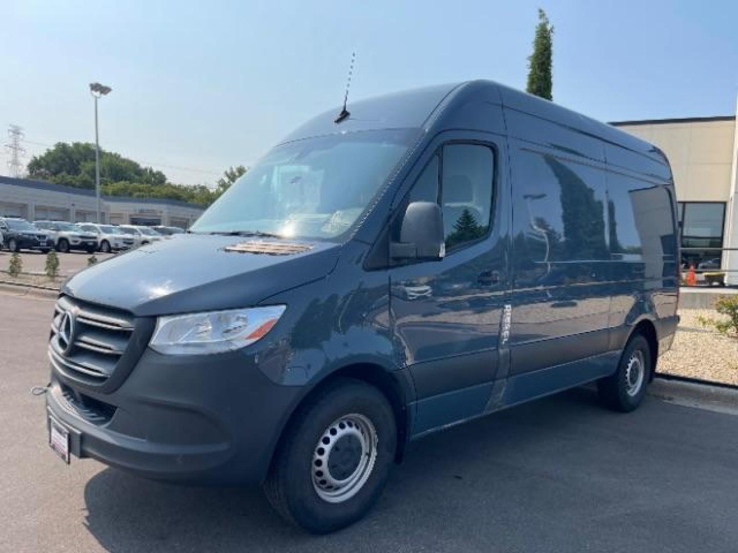 2019 Blue Mercedes-Benz Sprinter 3500 Wagon 144-in. WB (WD4PF0CDXKT) with an 3.0L V6 DOHC 24V TURBO DIESEL engine, 7-Speed Automatic transmission, located at 745 S Robert St, St. Paul, MN, 55107, (651) 222-2991, 44.923389, -93.081215 - Photo#8