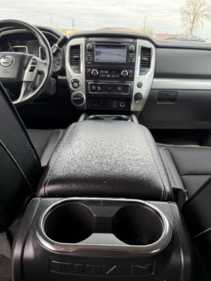 2017 Deep Blue Pearl Nissan Titan PRO-4X Crew Cab 4WD (1N6AA1E58HN) with an 5.6L V8 DOHC 32V engine, 6-Speed Automatic transmission, located at 3301 W Hwy 13, Burnsville, MN, 55337, (952) 460-3200, 44.775333, -93.320808 - Photo#16