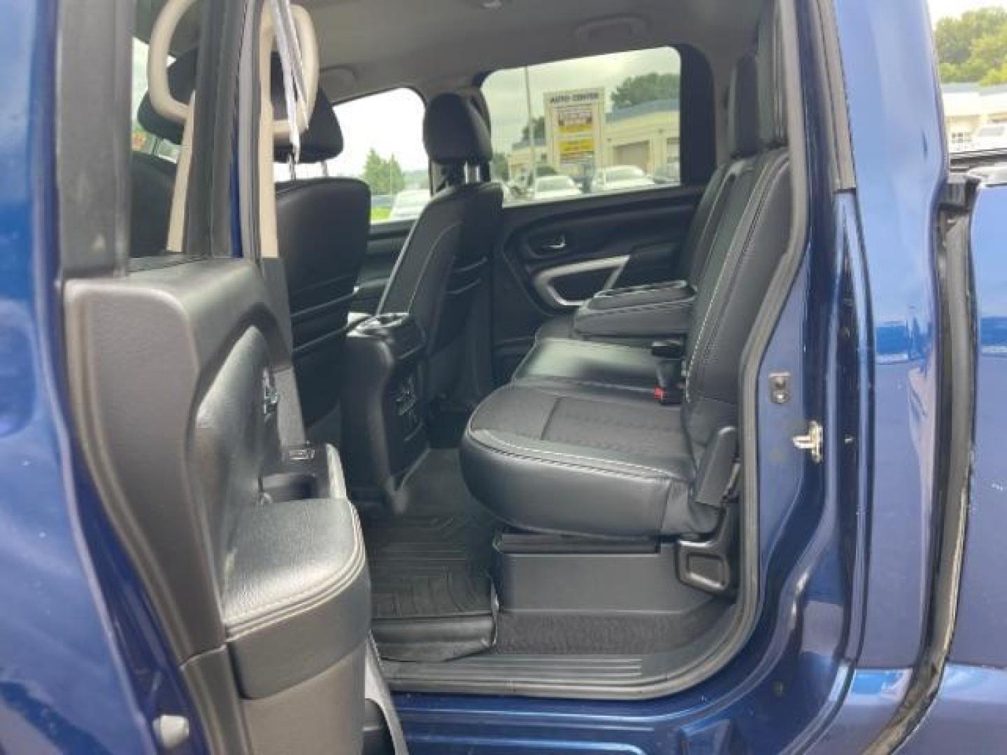 2017 Deep Blue Pearl Nissan Titan PRO-4X Crew Cab 4WD (1N6AA1E58HN) with an 5.6L V8 DOHC 32V engine, 6-Speed Automatic transmission, located at 745 S Robert St, St. Paul, MN, 55107, (651) 222-2991, 44.923389, -93.081215 - Photo#21