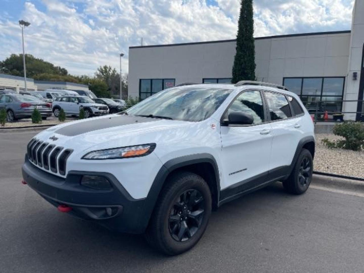 2018 Bright White Clear Coat Jeep Cherokee Trailhawk 4WD (1C4PJMBX3JD) with an 3.2L V6 DOHC 24V engine, 9-Speed Automatic transmission, located at 3301 W Hwy 13, Burnsville, MN, 55337, (952) 460-3200, 44.775333, -93.320808 - Photo#6