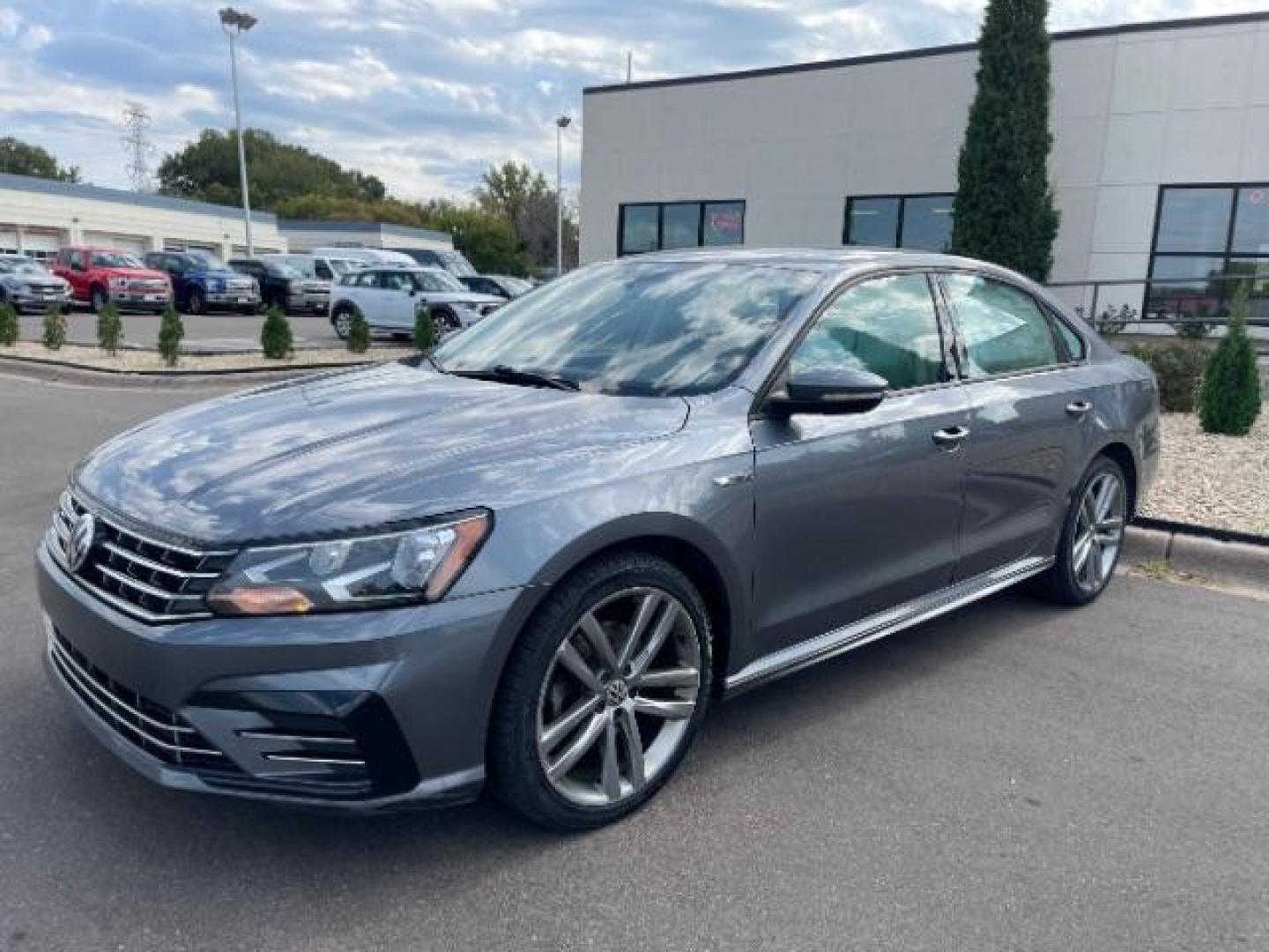 2018 Platinum Gray Metallic Volkswagen Passat R-Line (1VWAA7A35JC) with an 2.0L L4 DOHC 16V engine, 6-Speed Automatic transmission, located at 745 S Robert St, St. Paul, MN, 55107, (651) 222-2991, 44.923389, -93.081215 - Photo#7