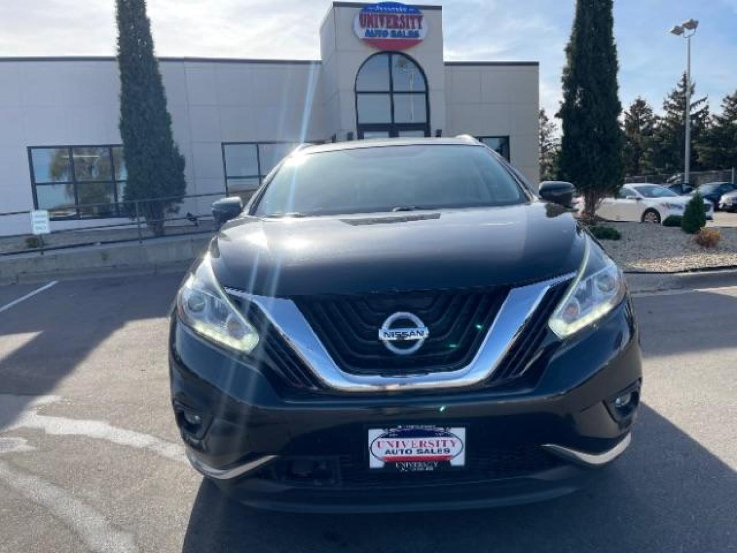 2016 Magnetic Black Nissan Murano Platinum AWD (5N1AZ2MH1GN) with an 3.5L V6 DOHC 24V engine, Continuously Variable Transmission transmission, located at 3301 W Hwy 13, Burnsville, MN, 55337, (952) 460-3200, 44.775333, -93.320808 - Photo#0