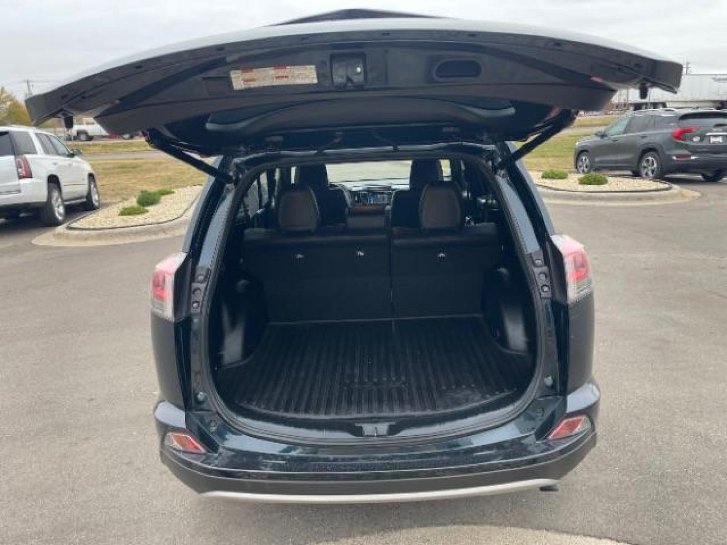 2018 Electric Storm Blue Toyota RAV4 SE 4WD (JTMJFREV3JJ) with an 2.5L L4 DOHC 16V engine, 6-Speed Automatic transmission, located at 745 S Robert St, St. Paul, MN, 55107, (651) 222-2991, 44.923389, -93.081215 - Photo#10