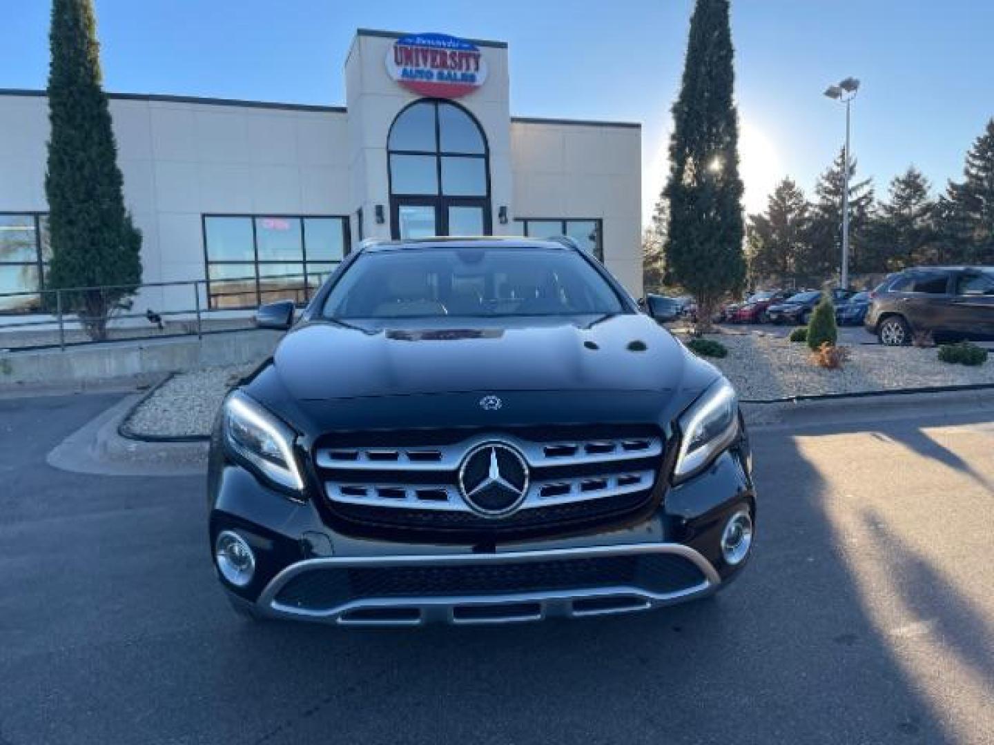 2019 Cosmos Black Metallic Mercedes-Benz GLA-Class GLA250 (WDCTG4EBXKJ) with an 2.0L L4 DOHC 16V TURBO engine, 7-Speed Automatic transmission, located at 3301 W Hwy 13, Burnsville, MN, 55337, (952) 460-3200, 44.775333, -93.320808 - Photo#0