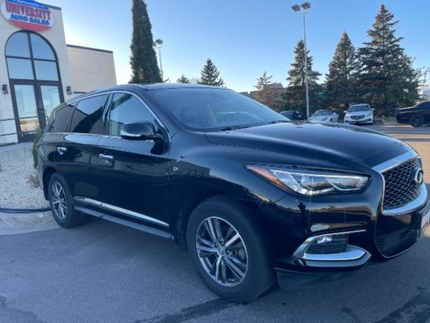 2019 Black Obsidian Infiniti QX60 PURE AWD (5N1DL0MM5KC) with an 3.5L V6 DOHC 24V engine, Continuously Variable Transmission transmission, located at 3301 W Hwy 13, Burnsville, MN, 55337, (952) 460-3200, 44.775333, -93.320808 - Photo#3