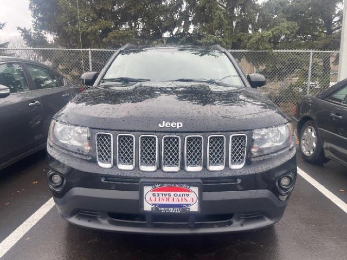 2017 Pitch Black Clear Coat Jeep Compass Latitude 4WD (1C4NJDEB9HD) with an 2.4L L4 DOHC 16V engine, 6-Speed Automatic transmission, located at 3301 W Hwy 13, Burnsville, MN, 55337, (952) 460-3200, 44.775333, -93.320808 - Photo#1