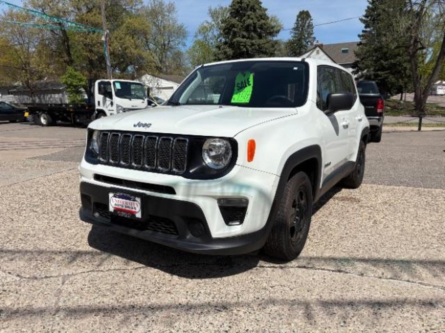 2019 Alpine White Clear C Jeep Renegade Sport (ZACNJAAB2KP) with an 2.4L L4 DOHC 16V engine, 9-Speed Automatic transmission, located at 745 S Robert St, St. Paul, MN, 55107, (651) 222-2991, 44.923389, -93.081215 - Photo#2