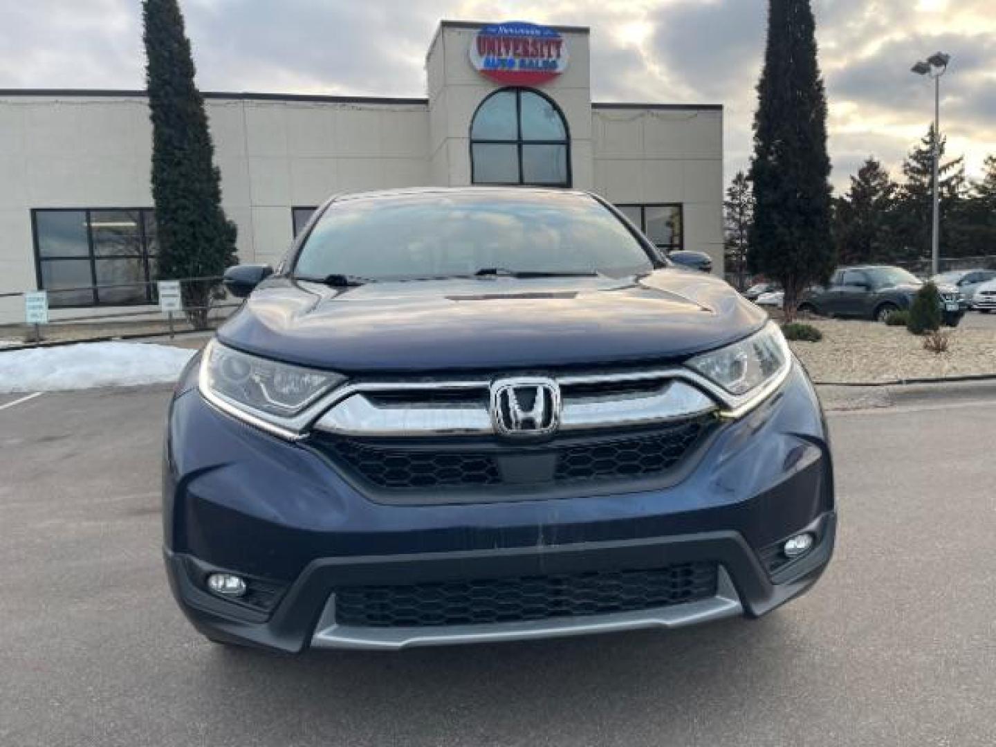 2019 Crystal Black Pearl Honda CR-V EX AWD (7FARW2H57KE) with an 1.5L L4 16V DOHC TURBO engine, Continuously Variable Transmission transmission, located at 745 S Robert St, St. Paul, MN, 55107, (651) 222-2991, 44.923389, -93.081215 - Photo#0