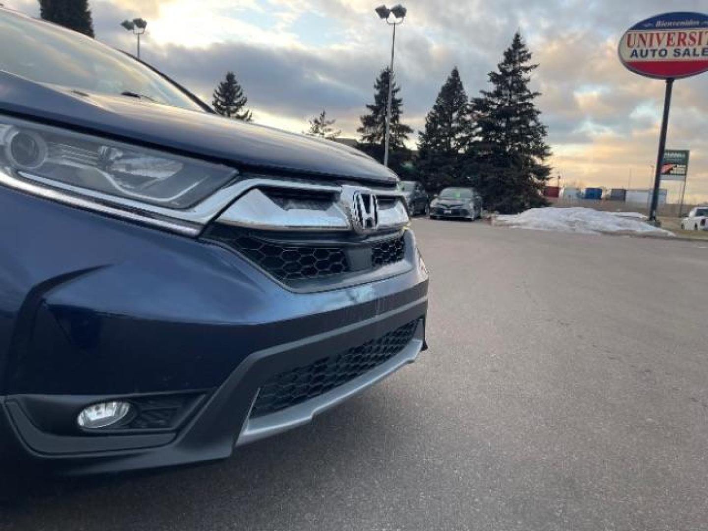 2019 Crystal Black Pearl Honda CR-V EX AWD (7FARW2H57KE) with an 1.5L L4 16V DOHC TURBO engine, Continuously Variable Transmission transmission, located at 745 S Robert St, St. Paul, MN, 55107, (651) 222-2991, 44.923389, -93.081215 - Photo#1