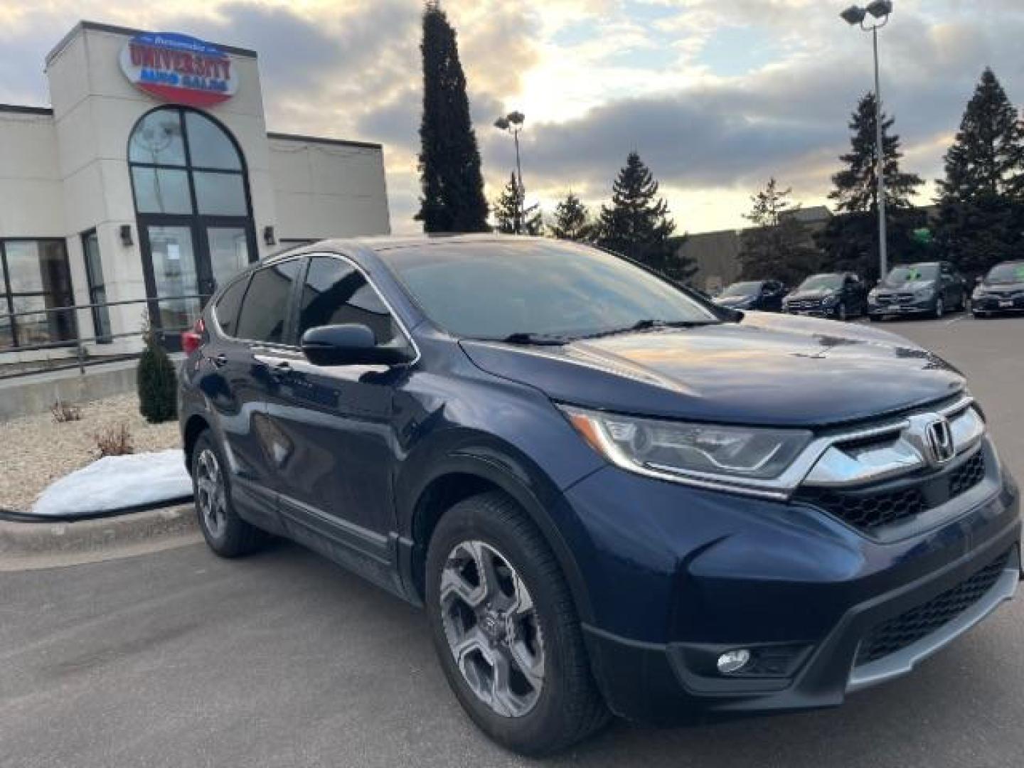 2019 Crystal Black Pearl Honda CR-V EX AWD (7FARW2H57KE) with an 1.5L L4 16V DOHC TURBO engine, Continuously Variable Transmission transmission, located at 745 S Robert St, St. Paul, MN, 55107, (651) 222-2991, 44.923389, -93.081215 - Photo#2