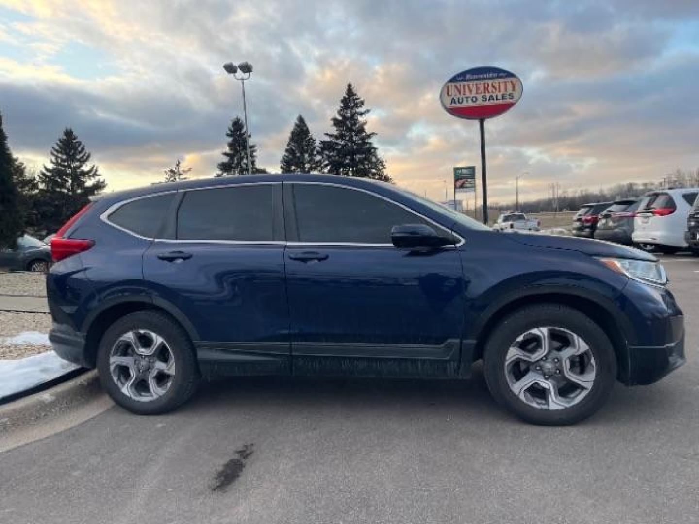 2019 Crystal Black Pearl Honda CR-V EX AWD (7FARW2H57KE) with an 1.5L L4 16V DOHC TURBO engine, Continuously Variable Transmission transmission, located at 745 S Robert St, St. Paul, MN, 55107, (651) 222-2991, 44.923389, -93.081215 - Photo#3