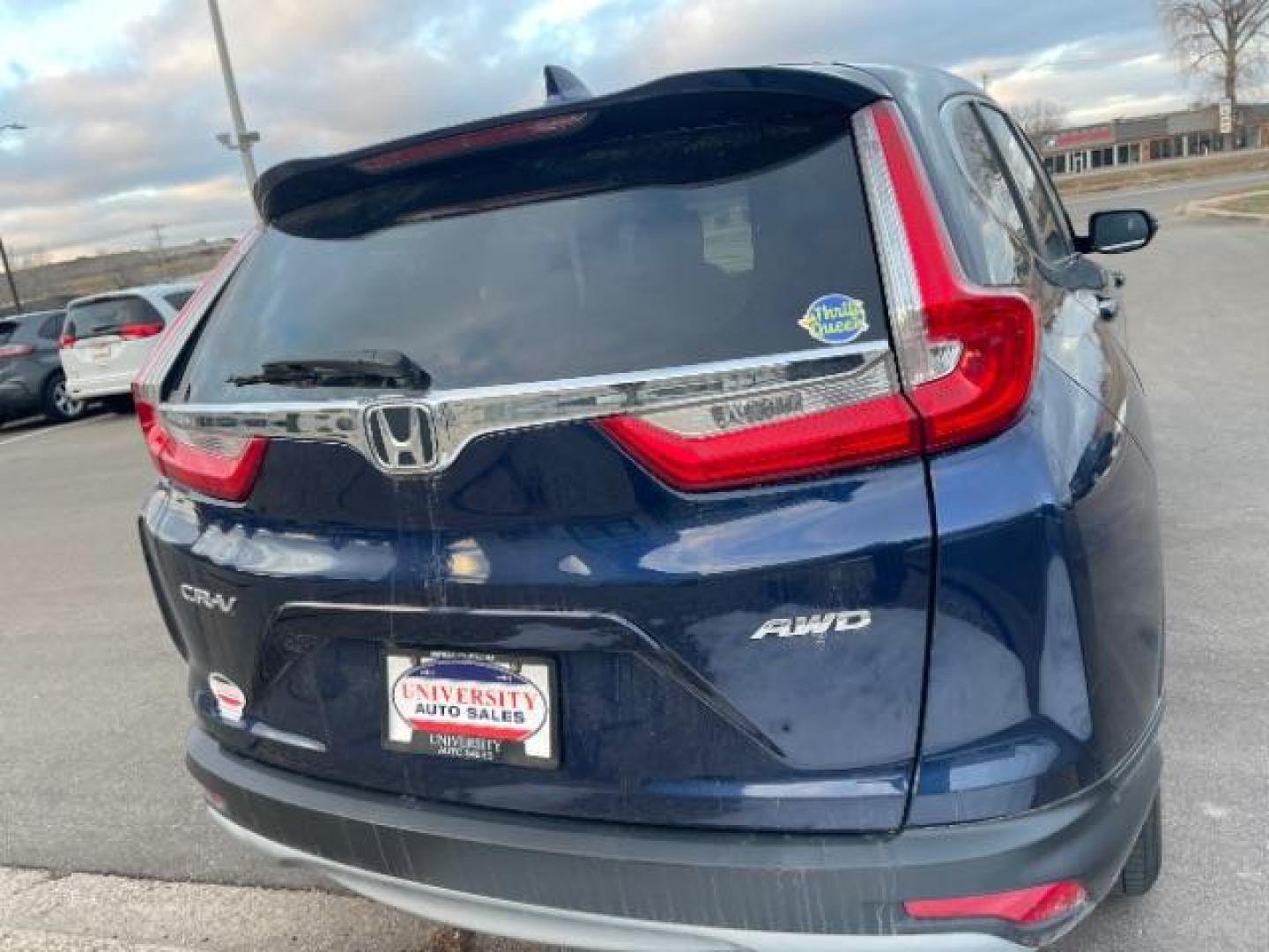 2019 Crystal Black Pearl Honda CR-V EX AWD (7FARW2H57KE) with an 1.5L L4 16V DOHC TURBO engine, Continuously Variable Transmission transmission, located at 745 S Robert St, St. Paul, MN, 55107, (651) 222-2991, 44.923389, -93.081215 - Photo#5