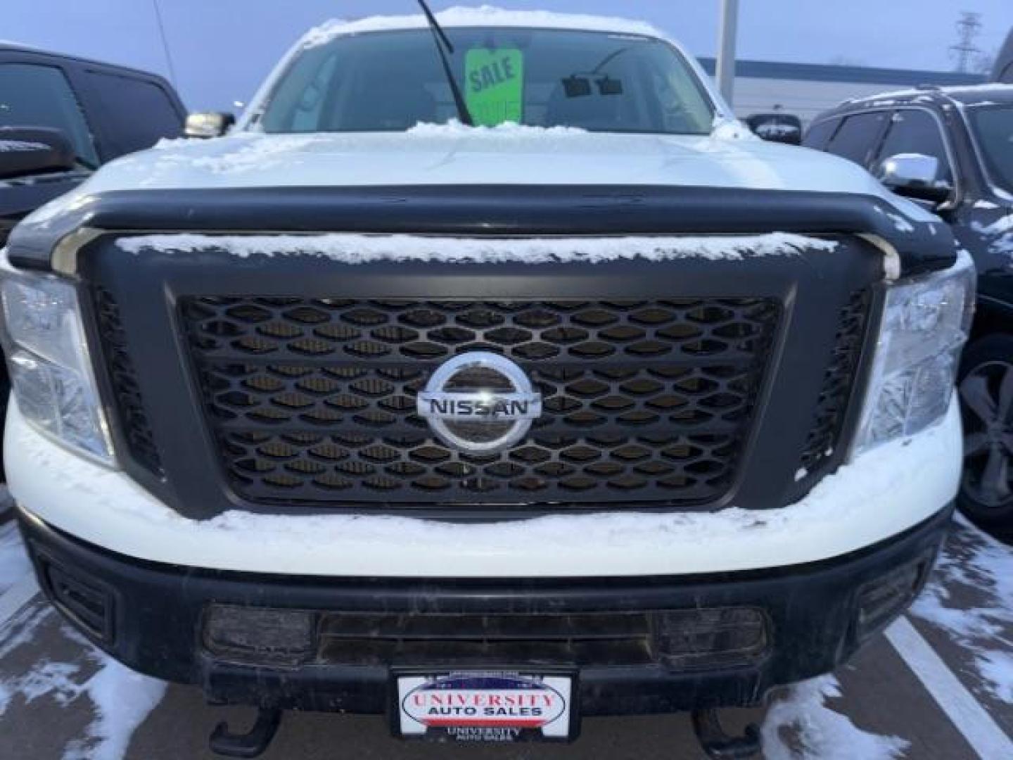 2016 Glacier White Nissan Titan XD S 4WD (1N6AA1F38GN) with an 5.6L V8 DOHC 32V engine, 6-Speed Automatic transmission, located at 3301 W Hwy 13, Burnsville, MN, 55337, (952) 460-3200, 44.775333, -93.320808 - Photo#16