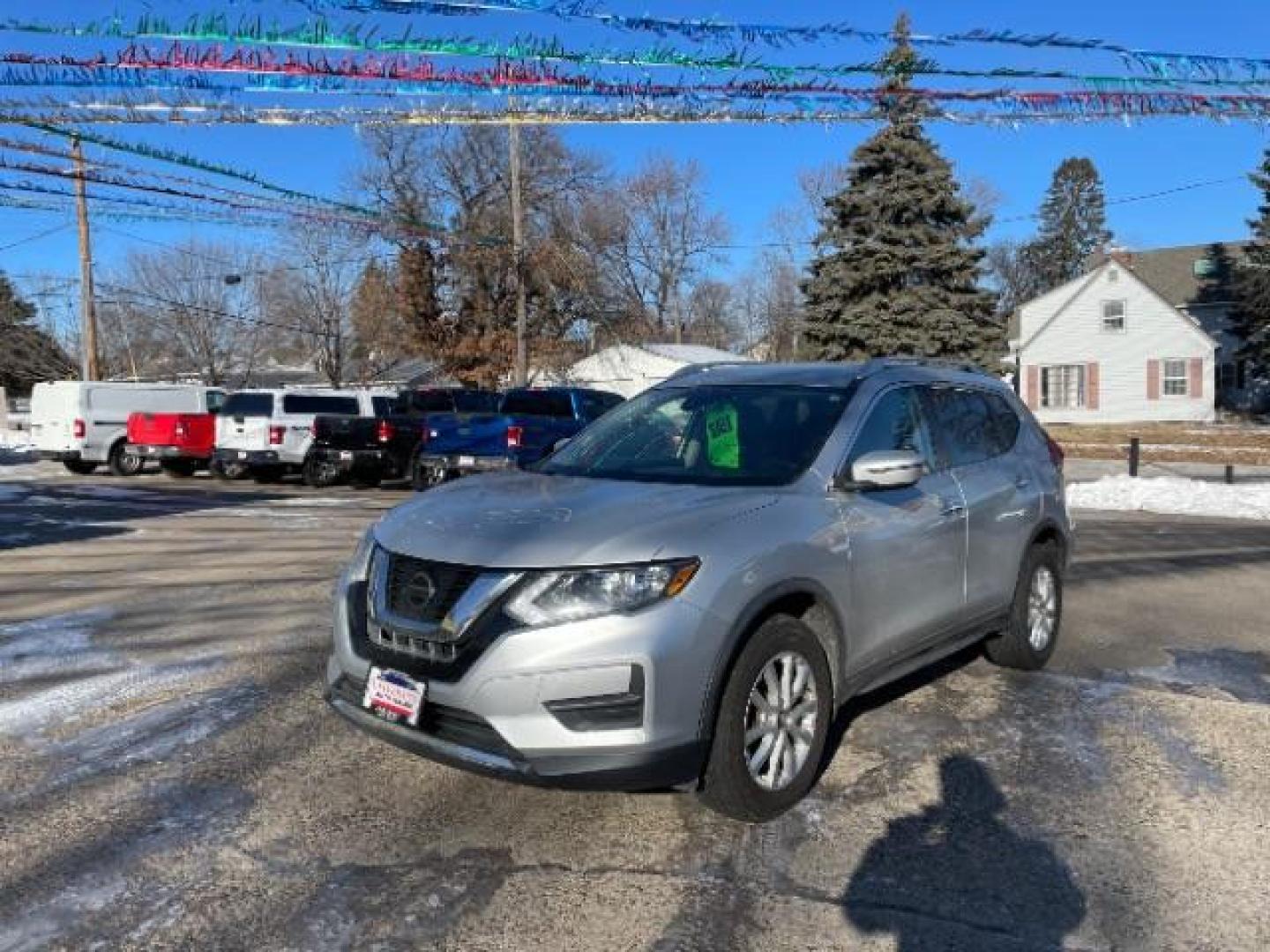 2019 Brilliant Silver Metallic Nissan Rogue S AWD (KNMAT2MV1KP) with an 2.5L L4 DOHC 16V engine, Continuously Variable Transmission transmission, located at 745 S Robert St, St. Paul, MN, 55107, (651) 222-2991, 44.923389, -93.081215 - Photo#0