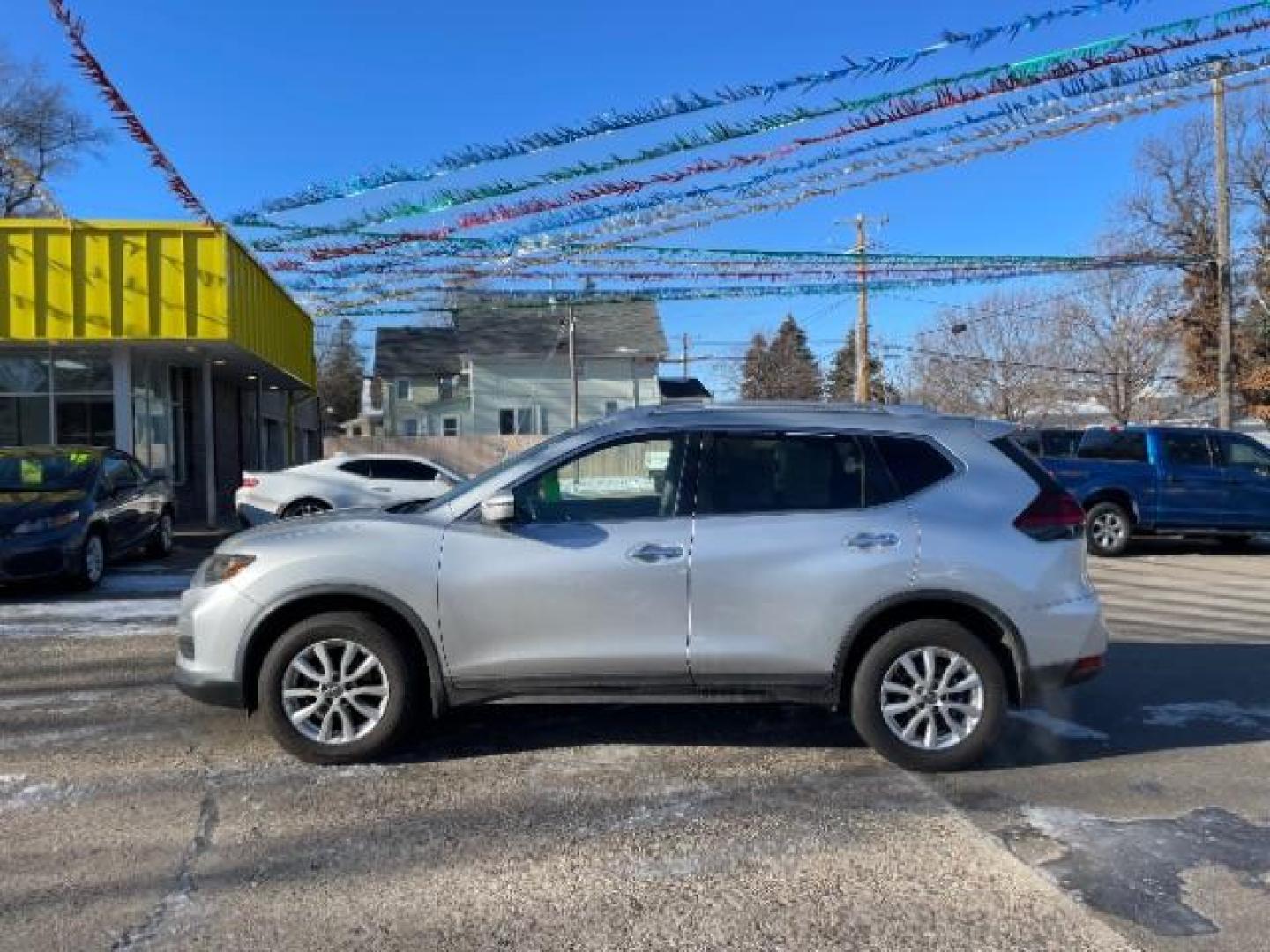 2019 Brilliant Silver Metallic Nissan Rogue S AWD (KNMAT2MV1KP) with an 2.5L L4 DOHC 16V engine, Continuously Variable Transmission transmission, located at 745 S Robert St, St. Paul, MN, 55107, (651) 222-2991, 44.923389, -93.081215 - Photo#1