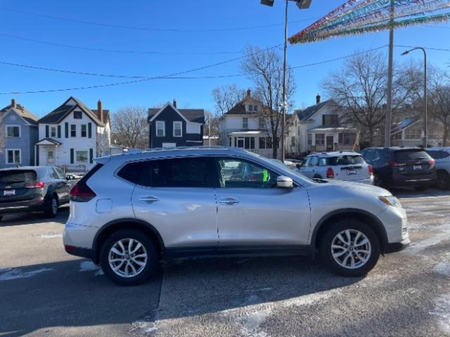 2019 Brilliant Silver Metallic Nissan Rogue S AWD (KNMAT2MV1KP) with an 2.5L L4 DOHC 16V engine, Continuously Variable Transmission transmission, located at 745 S Robert St, St. Paul, MN, 55107, (651) 222-2991, 44.923389, -93.081215 - Photo#5