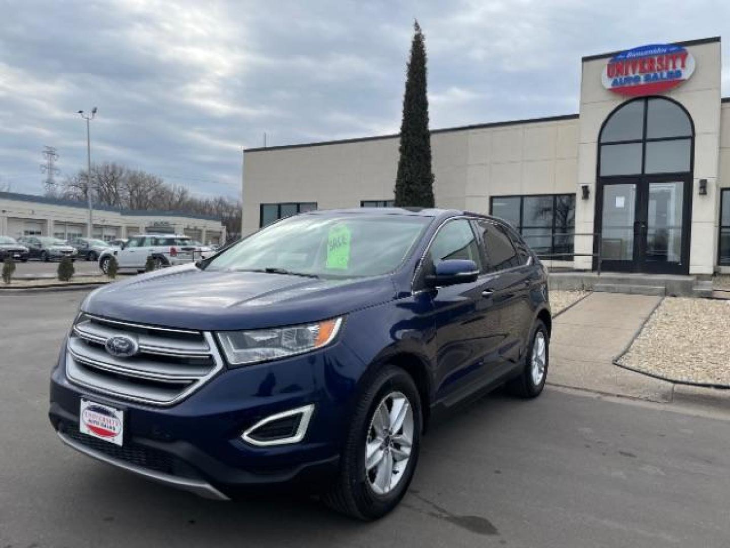 2016 Too Good To Be Blue Metallic Ford Edge SEL (2FMPK4J9XGB) with an 3.5L V-6 DOHC engine, located at 3301 W Hwy 13, Burnsville, MN, 55337, (952) 460-3200, 44.775333, -93.320808 - Photo#1