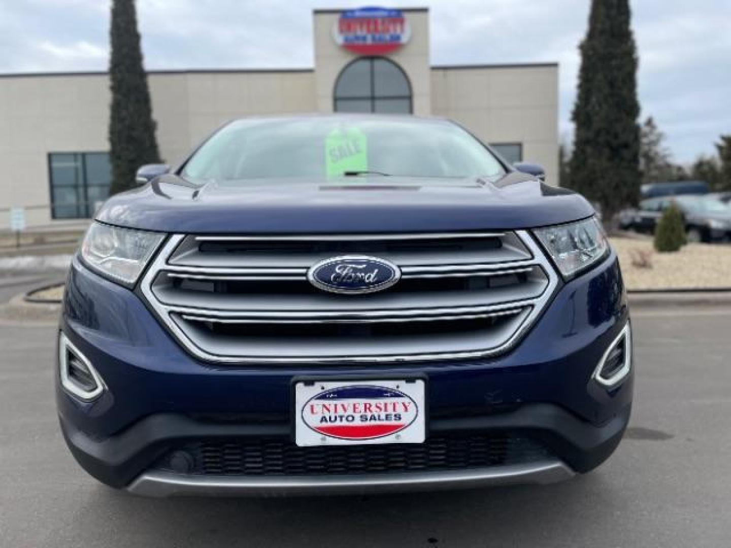 2016 Too Good To Be Blue Metallic Ford Edge SEL (2FMPK4J9XGB) with an 3.5L V-6 DOHC engine, located at 3301 W Hwy 13, Burnsville, MN, 55337, (952) 460-3200, 44.775333, -93.320808 - Photo#2