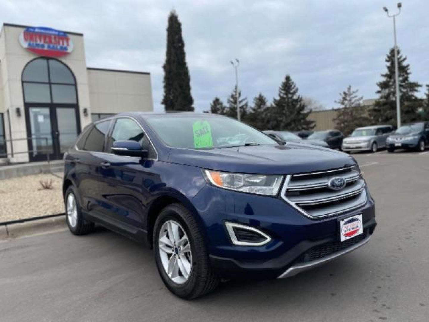 2016 Too Good To Be Blue Metallic Ford Edge SEL (2FMPK4J9XGB) with an 3.5L V-6 DOHC engine, located at 3301 W Hwy 13, Burnsville, MN, 55337, (952) 460-3200, 44.775333, -93.320808 - Photo#3