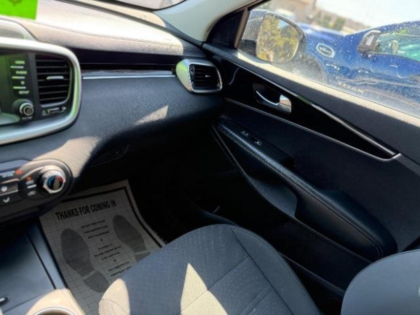 2019 Ebony Black /Satin Black Kia Sorento 2.4L LX (5XYPGDA34KG) with an 2.4L I-4 gasoline direct injection engine, located at 745 S Robert St, St. Paul, MN, 55107, (651) 222-2991, 44.923389, -93.081215 - Photo#19