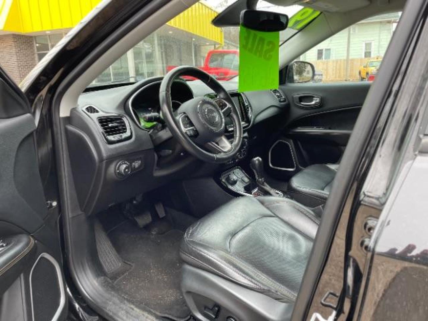 2019 Black Clearcoat /Black Jeep Compass Limited 4x4 (3C4NJDCB7KT) with an 2.4L I-4 variable valve control engine, located at 3301 W Hwy 13, Burnsville, MN, 55337, (952) 460-3200, 44.775333, -93.320808 - Photo#10