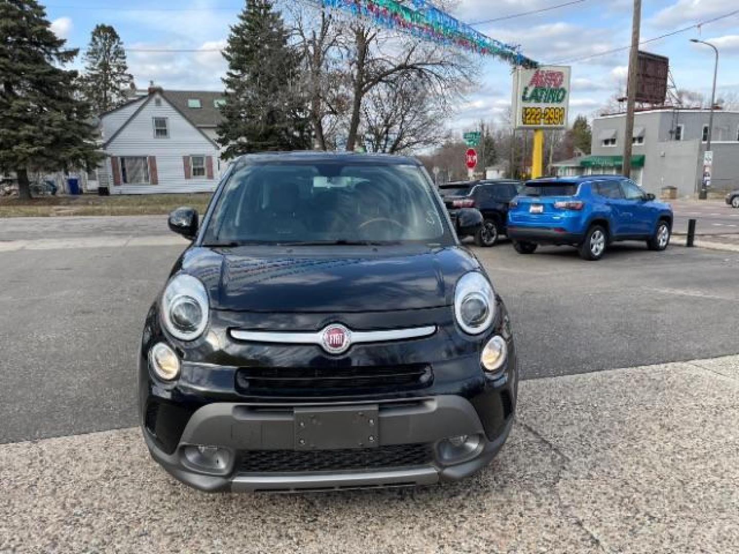 2014 Nero Puro (Straight Black) FIAT 500L Trekking (ZFBCFADH4EZ) with an MultiAir 1.4L I-4 variable valve control engine, located at 745 S Robert St, St. Paul, MN, 55107, (651) 222-2991, 44.923389, -93.081215 - Photo#9