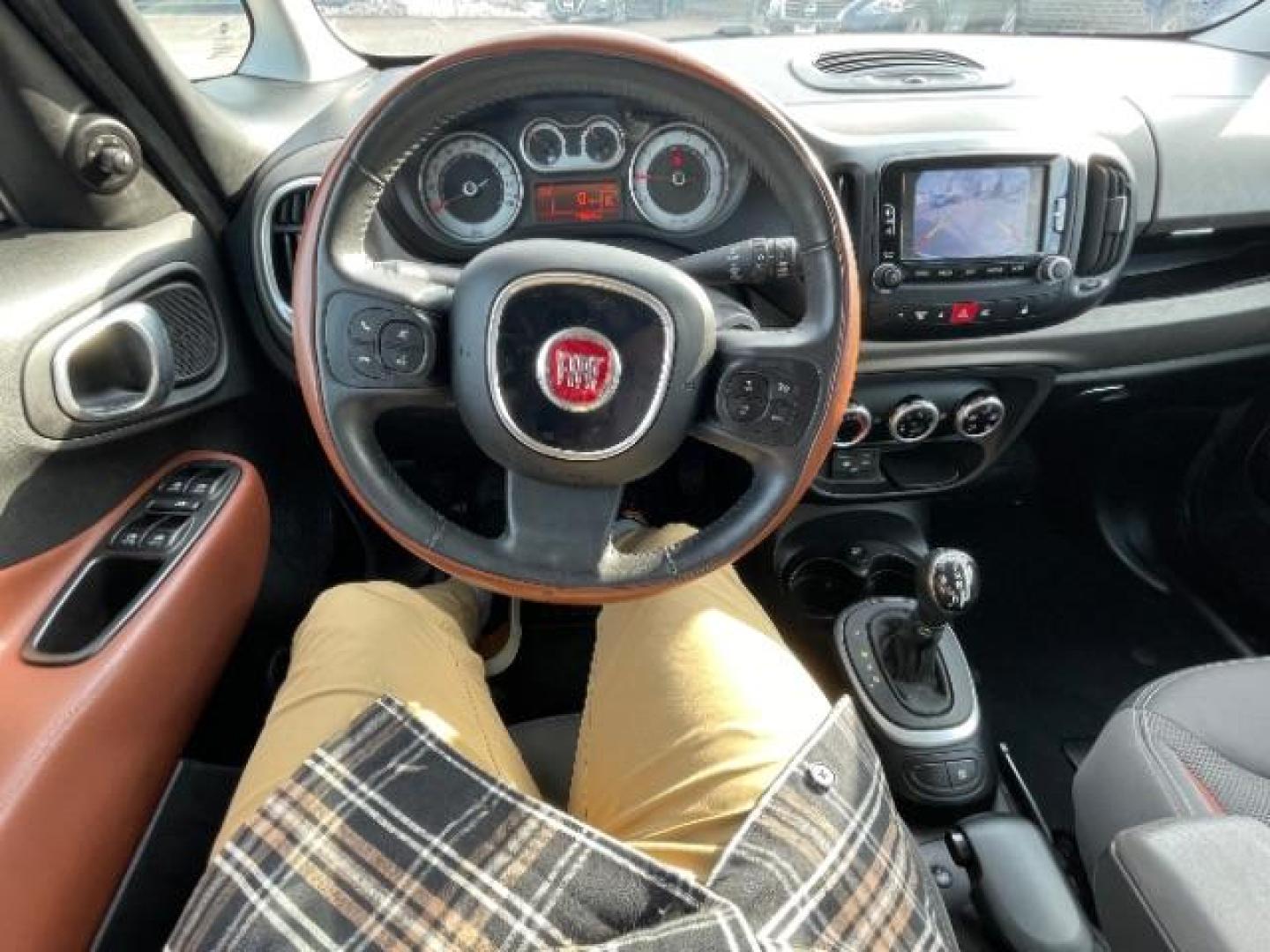 2014 Nero Puro (Straight Black) FIAT 500L Trekking (ZFBCFADH4EZ) with an MultiAir 1.4L I-4 variable valve control engine, located at 745 S Robert St, St. Paul, MN, 55107, (651) 222-2991, 44.923389, -93.081215 - Photo#14