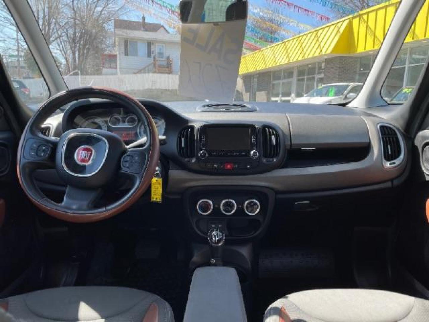 2014 Nero Puro (Straight Black) FIAT 500L Trekking (ZFBCFADH4EZ) with an MultiAir 1.4L I-4 variable valve control engine, located at 745 S Robert St, St. Paul, MN, 55107, (651) 222-2991, 44.923389, -93.081215 - Photo#18