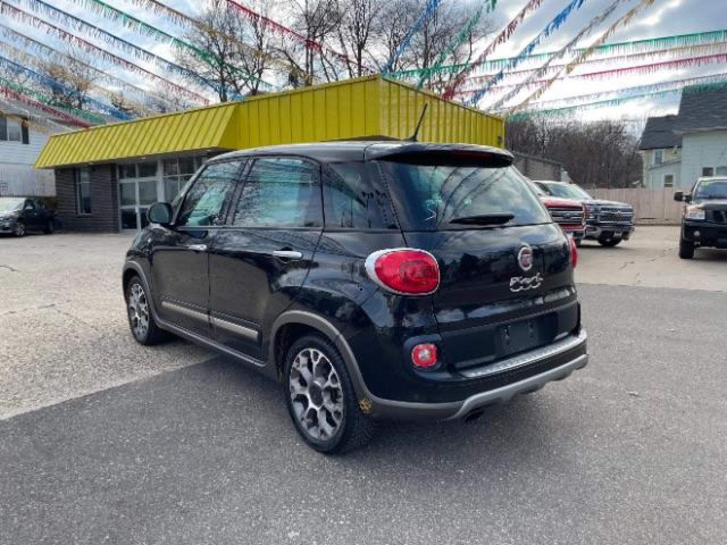 2014 Nero Puro (Straight Black) FIAT 500L Trekking (ZFBCFADH4EZ) with an MultiAir 1.4L I-4 variable valve control engine, located at 745 S Robert St, St. Paul, MN, 55107, (651) 222-2991, 44.923389, -93.081215 - Photo#1