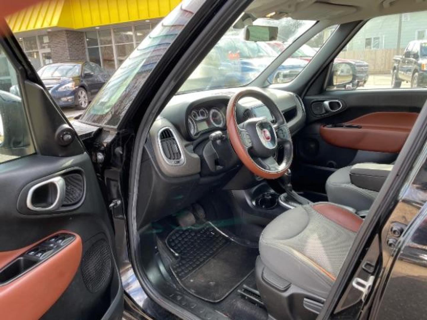 2014 Nero Puro (Straight Black) FIAT 500L Trekking (ZFBCFADH4EZ) with an MultiAir 1.4L I-4 variable valve control engine, located at 745 S Robert St, St. Paul, MN, 55107, (651) 222-2991, 44.923389, -93.081215 - Photo#10