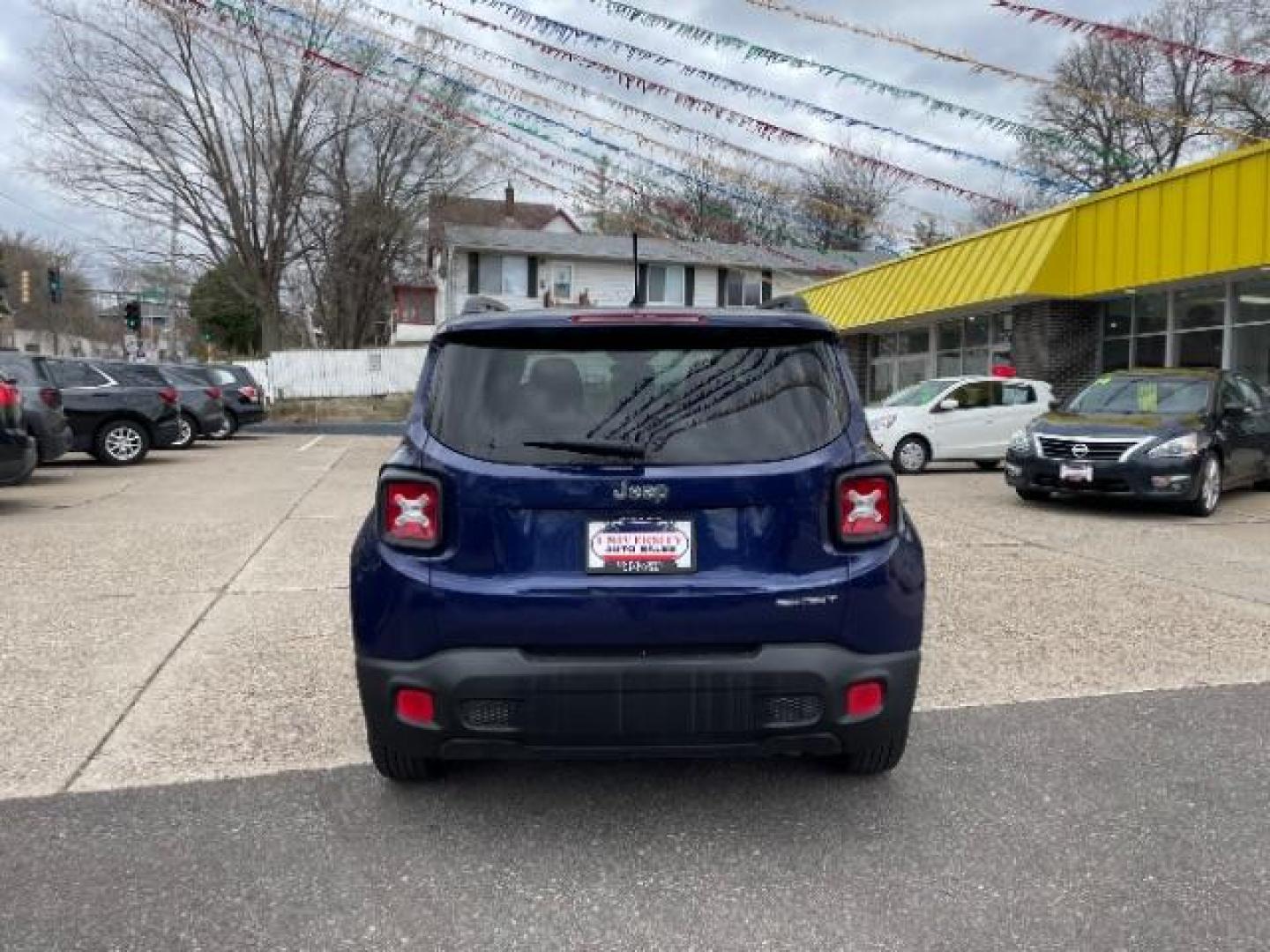 2016 Jetset Blue /Sandstorm/Black Jeep Renegade Sport (ZACCJAAW5GP) with an MultiAir 1.4L I-4 variable valve control engine, 6-Speed Manual transmission, located at 745 S Robert St, St. Paul, MN, 55107, (651) 222-2991, 44.923389, -93.081215 - Photo#5