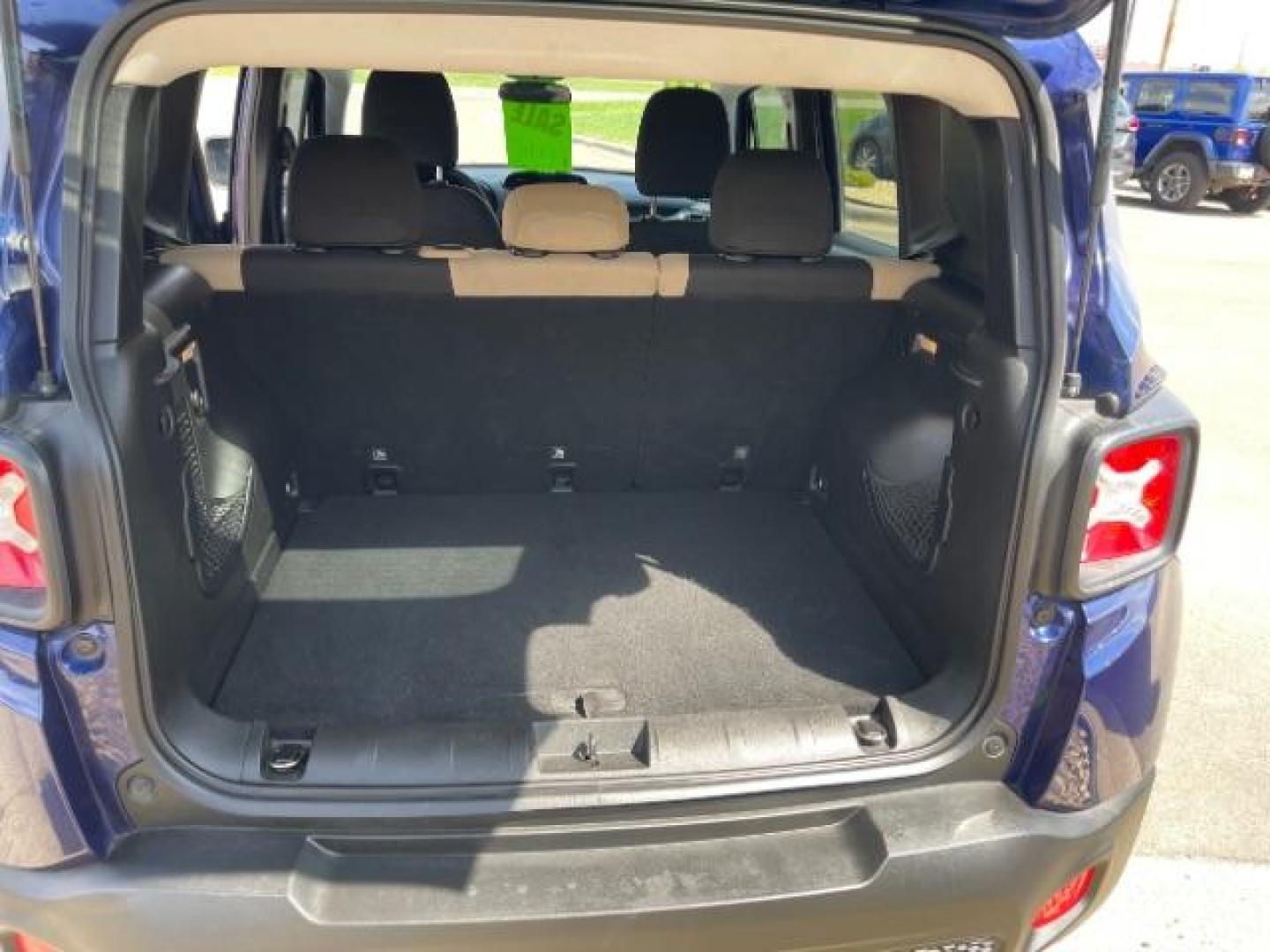 2016 Jetset Blue /Sandstorm/Black Jeep Renegade Sport (ZACCJAAW5GP) with an MultiAir 1.4L I-4 variable valve control engine, 6-Speed Manual transmission, located at 745 S Robert St, St. Paul, MN, 55107, (651) 222-2991, 44.923389, -93.081215 - Photo#9