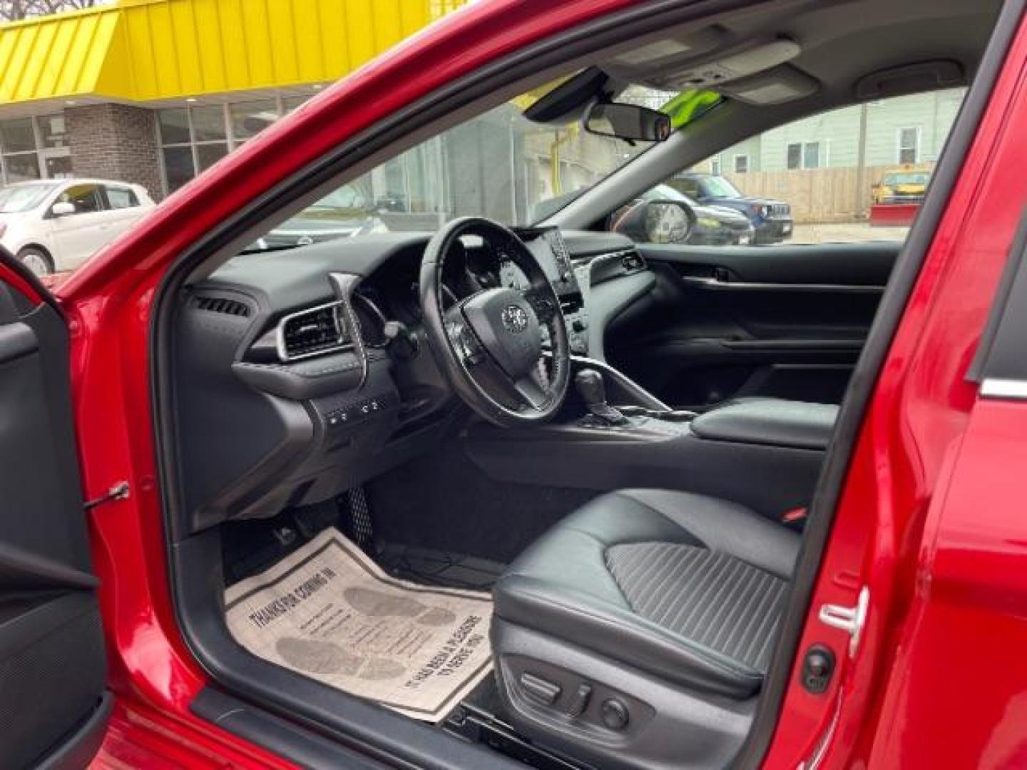 2021 Supersonic Red Toyota Camry SE Nightshade Edition | SE (4T1G11AK5MU) with an 2.5L I-4 port/direct injection engine, located at 745 S Robert St, St. Paul, MN, 55107, (651) 222-2991, 44.923389, -93.081215 - Photo#8