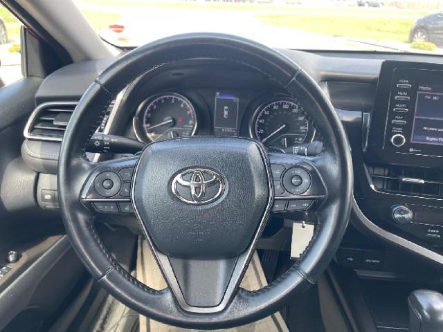 2021 Supersonic Red Toyota Camry SE Nightshade Edition | SE (4T1G11AK5MU) with an 2.5L I-4 port/direct injection engine, located at 745 S Robert St, St. Paul, MN, 55107, (651) 222-2991, 44.923389, -93.081215 - Photo#11