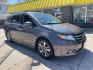 2015 Modern Steel Metallic Honda Odyssey Touring Elite | Touring (5FNRL5H90FB) with an 3.5L V-6 i-VTEC variable valve control engine, located at 745 S Robert St, St. Paul, MN, 55107, (651) 222-2991, 44.923389, -93.081215 - Photo#2