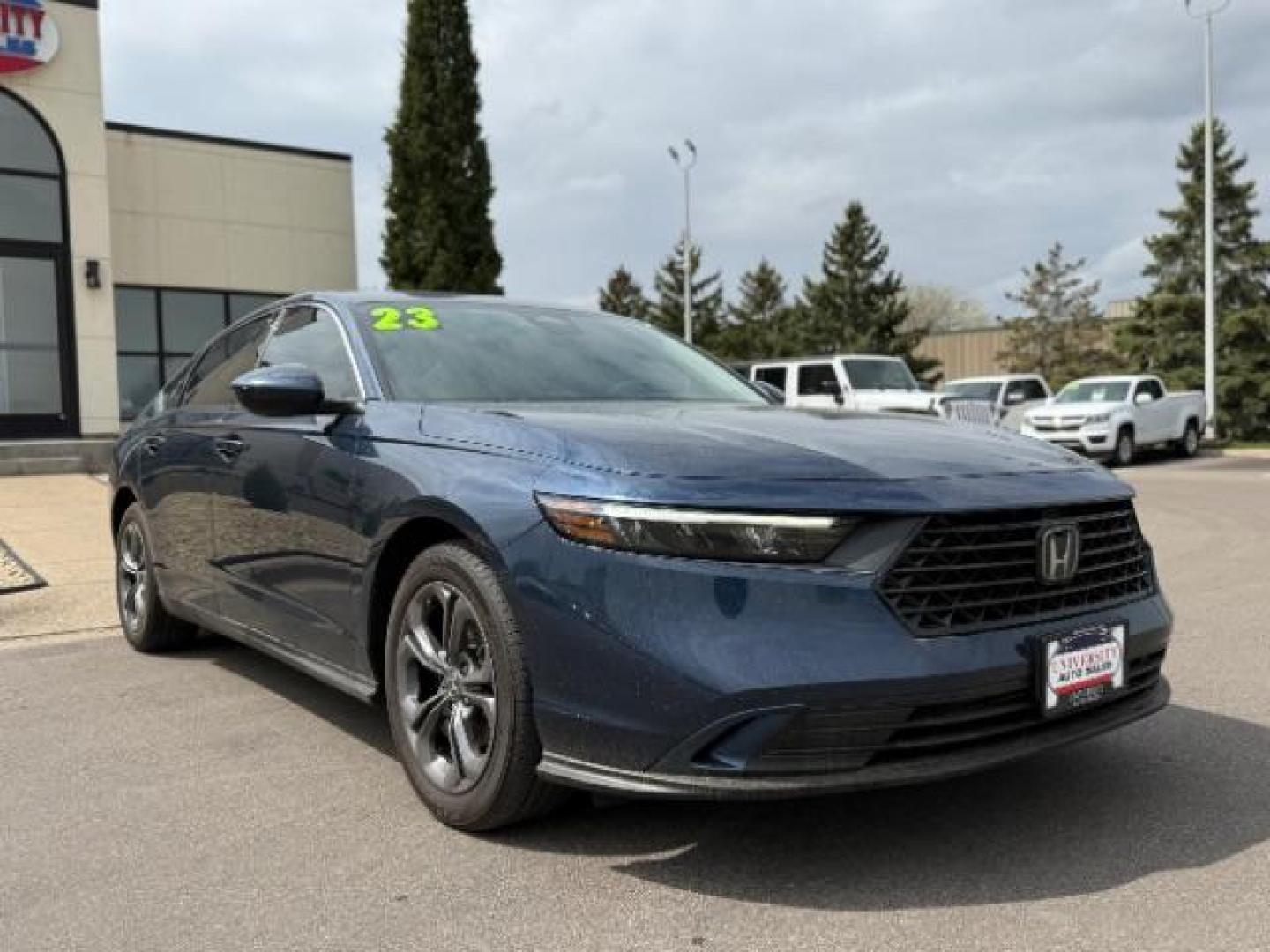 2023 Canyon River Blue Metallic Honda Accord EX (1HGCY1F34PA) with an 1.5L I-4 gasoline direct injection engine, located at 3301 W Hwy 13, Burnsville, MN, 55337, (952) 460-3200, 44.775333, -93.320808 - Photo#8