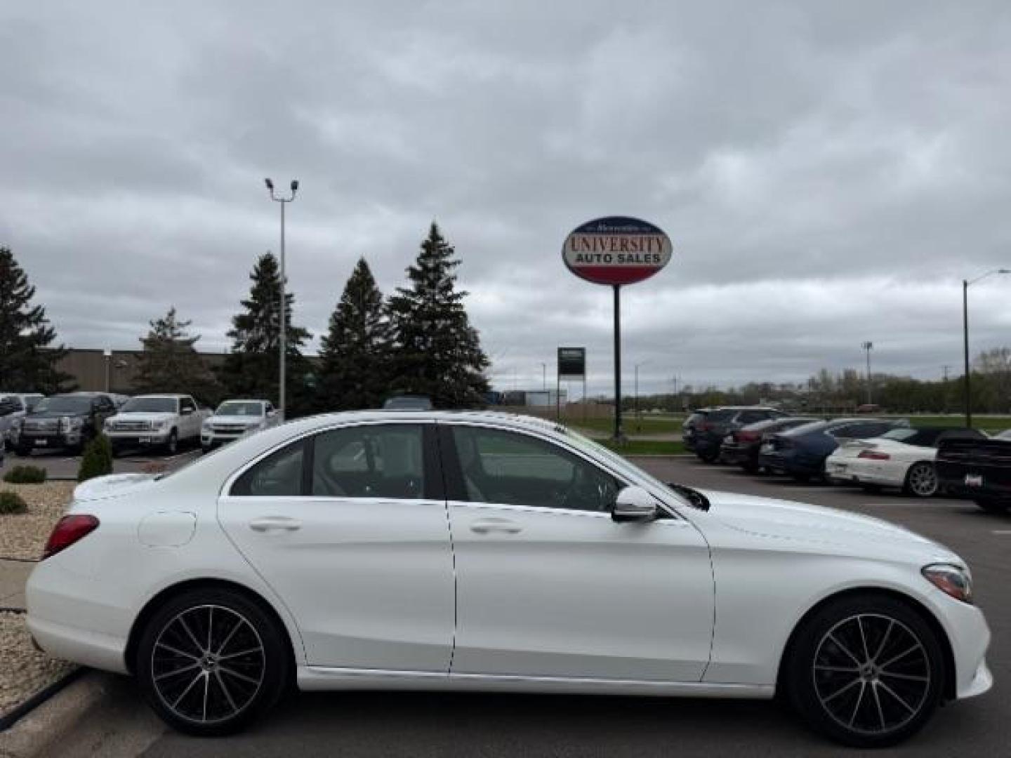 2019 White Mercedes-Benz C 300 . (55SWF8DB5KU) , located at 3301 W Hwy 13, Burnsville, MN, 55337, (952) 460-3200, 44.775333, -93.320808 - Photo#2
