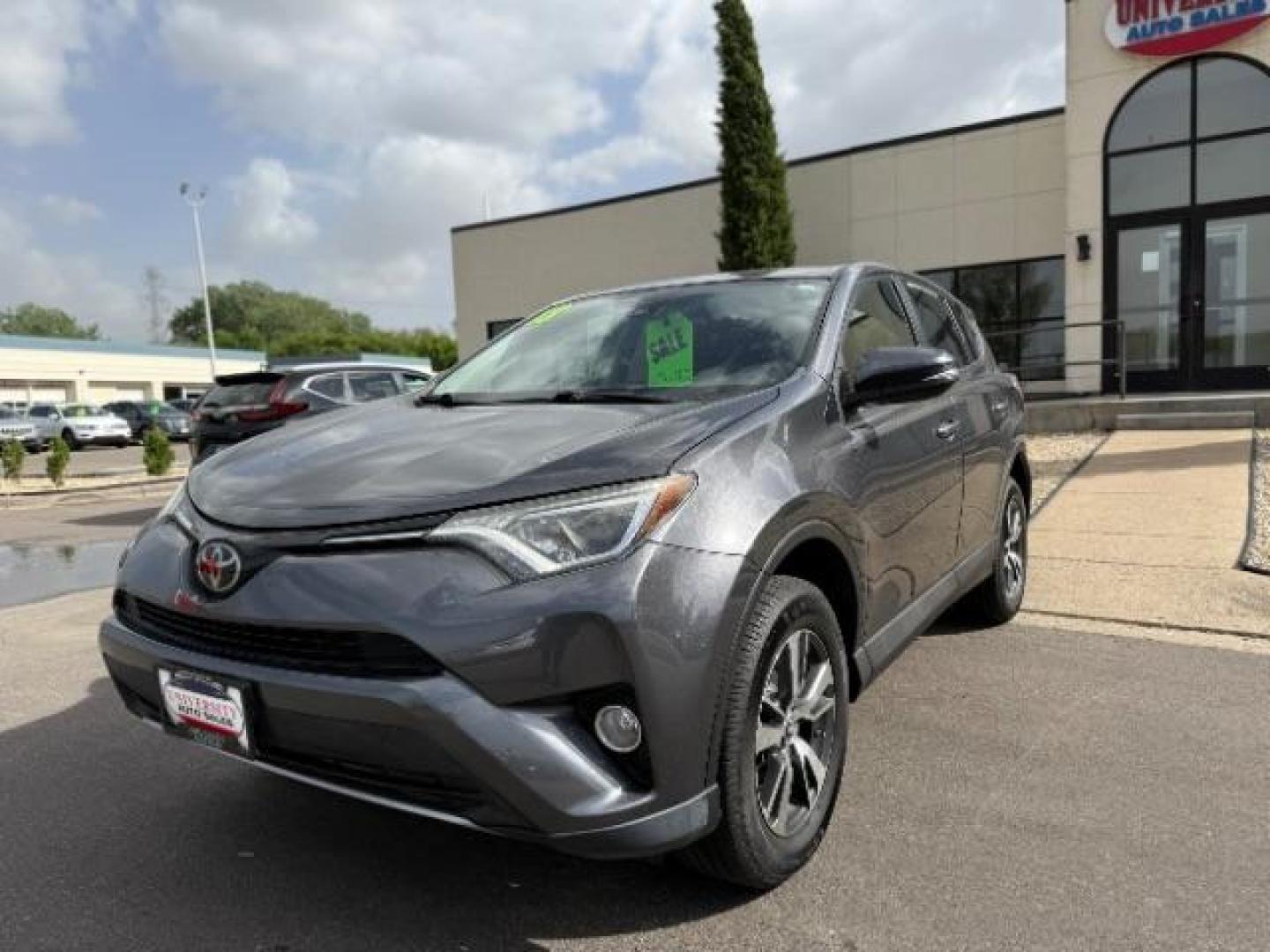 2018 Magnetic Gray Metallic Toyota RAV4 XLE | Adventure (2T3WFREV4JW) with an 2.5L I-4 DOHC engine, located at 3301 W Hwy 13, Burnsville, MN, 55337, (952) 460-3200, 44.775333, -93.320808 - Photo#0