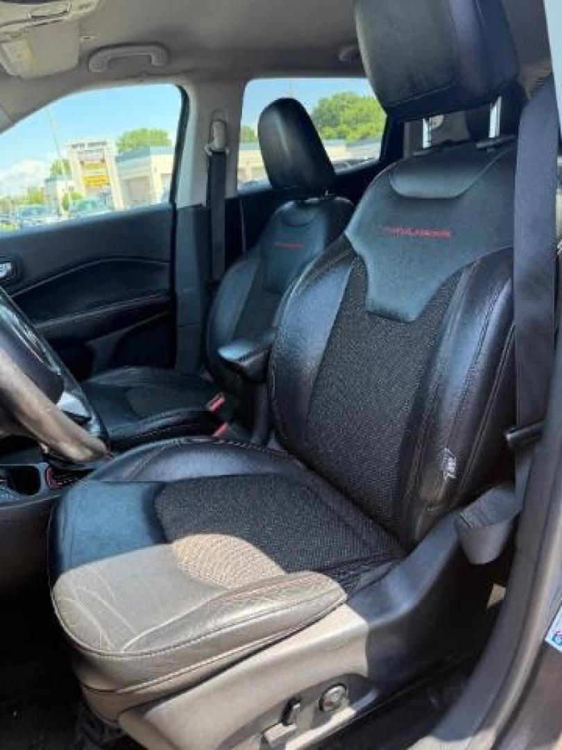 2018 Granite Crystal Metallic Clearcoat Jeep Compass Trailhawk 4x4 (3C4NJDDB9JT) with an 2.4L I-4 variable valve control engine, located at 745 S Robert St, St. Paul, MN, 55107, (651) 222-2991, 44.923389, -93.081215 - Photo#15