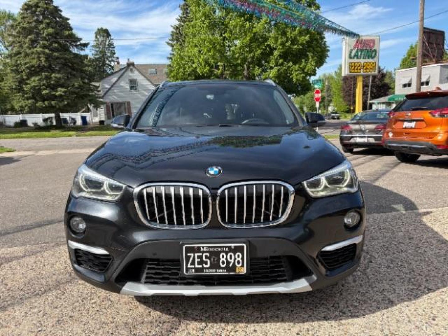 2016 Jet Black BMW X1 xDrive28i (WBXHT3C3XGP) with an 2L I-4 gasoline dire engine, located at 745 S Robert St, St. Paul, MN, 55107, (651) 222-2991, 44.923389, -93.081215 - Photo#1